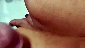 Stepmom watches movie with stepson at home alone