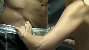 Just major and monique alexander share a satisfying encounter with golden hair