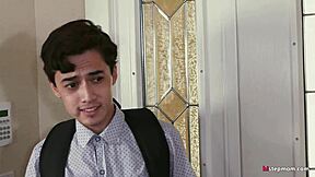 hey, brooklyn chase gets wild with stepson for bareback action!