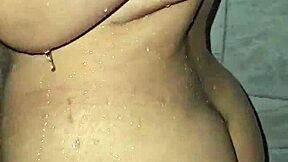 Mature Woman Enjoys A Relaxing Shower Session Part One