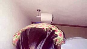 Party Bathroom Fuck with Petite Mexican Student