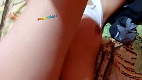 colombian 18yo neighbor convinced to film hot homemade video, rides and screams