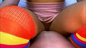 his shy latina lover's tight entrance challenged him every time in her college apartment