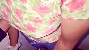 Party Bathroom Fuck with Petite Mexican Student