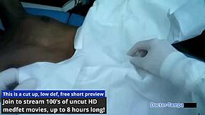 is dr tampa examining my neighbor rina arem's hairless pussy?