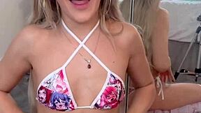 Fucked My Pretty Blonde's Face with Deepthroat and Anal