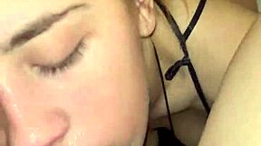 Sloppy facefuck with blonde teen, or is it a fetish fantasy?