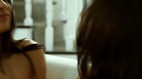 teen brunette licked and facesitted by cute bestfriend in intimate moment