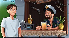 Summertime Saga 101: Blonde College Girl Adventures