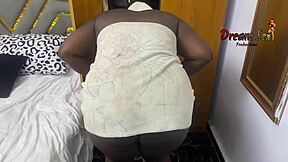 Wow, Fat Ass Worships That Black Dick Hard!