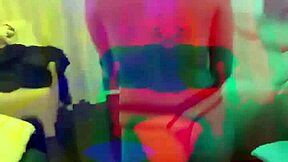 The young latina bent over in homemade doggystyle, her ass taking the big cock. Monster cock pounded her hard in the 18-19 yo scene.