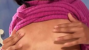 Teen Girl Masturbates with Dildo Toys.