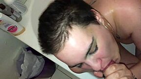 Luna gets a surprise piss shower from Furiousmud