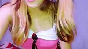 bonneyuwu chatting with her stepfather in a skirt