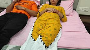 Hot Stepsister Bent Over with Tight Pussy. Rough Homemade Masturbation in Her Room.