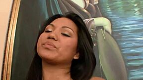 Cute Asian Teen 18+ Slut Thrown Around By Big Strong Man