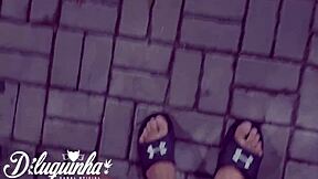 young 18+ girl invited to play with stranger in apartment