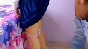 Guy cleans pool then fucks latina wife's wet ass!