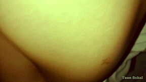 Can Skinny Teen Handle Stepdad's Huge Load?