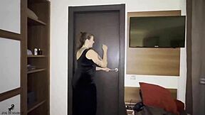 TikTok dancer gets tits sucked by stepbrother, leading to hard doggystyle fuck?