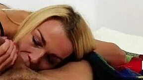 Pigtails Girl Gets Deepthroat And Facial Passionately