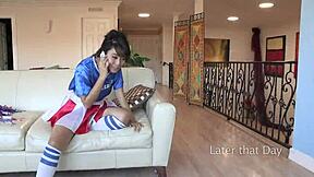 May Lee Rides Two Big Black Cocks in Wild Group!