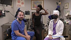 damn, dr tampa checks rina arems in wild yearly exam!