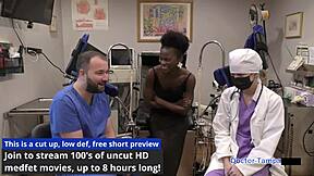 damn, dr tampa checks rina arems in wild yearly exam!