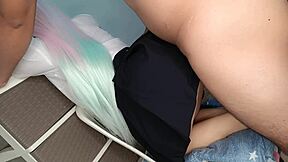 My cosplayer stepdaughter’s tight pink pussy is still virgin, wanna see?