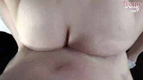 18yo reese robbins gets creampied by seth brogan in bed