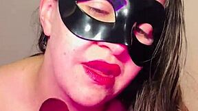 Curvy Mexican stepmom masturbates secretly