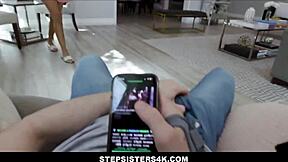 uhh, i swear my petite black stepsister with blue eyes luvs my big thang pov... rose exotic n nick strokes