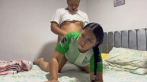 My cuñada from Medellín visits and we end up banging hard in homemade action