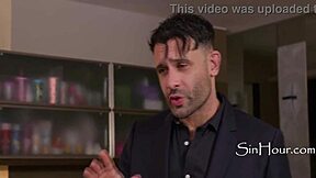 Petite Francis Takes Double Penetration in Anal Action