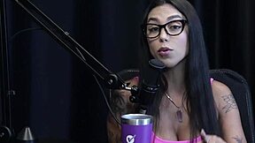 hacked and recorded with maximo garcia, she created a course and gave tips for sitting, discovering she's an exhibitionist in sheer red