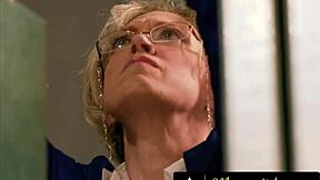 librarian milf dee williams caught students in public rough dp