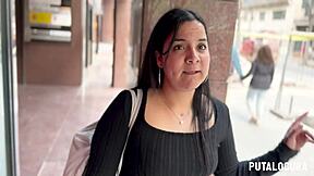 I bent over for Torbe at Putalocura, shy Salomé taking his cock in a hotel.