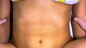 I saw the stepfather and best friend share a naughty laugh in the kitchen, and they ended up kissing me