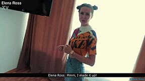 Elena Ross Intense Step Sister Workout With Cum Facial