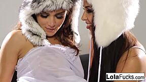 lesbian cuties with lola foxx