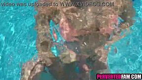 Step Mom Banged Hard By Pool - Shocking Taboo!