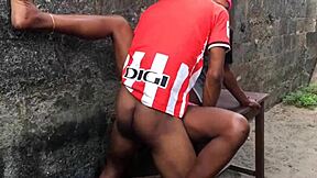 this interactive outdoor hardcore sex with petite european submissive in rough quickie is so intense