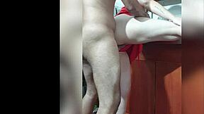 Oh no! My Latina employee bends over for hardcore deepthroat, muff diving, and big cock action!