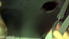 Fui com Amiga no Glory Hole de Casa de Swing com Tesão