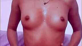 Small cute teen girl masturbates wildly on camera for fun