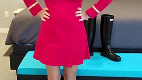 Boldly Going Into Fetish Roleplay With Redhead Petite Milf