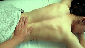 Neighbor masseur stretches my ass after intense session. What a wild ride!