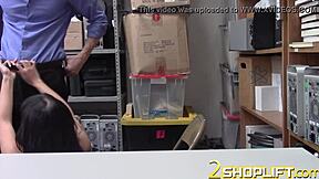 sexy latina teen banged hard in steamy office scene