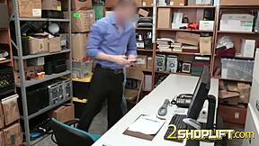 sexy latina teen banged hard in steamy office scene