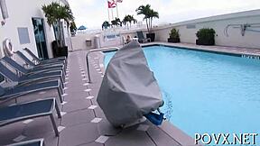 Dixie Belle stars in a teen scene with intense orgasms and rough fucking